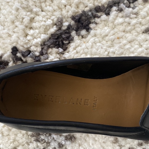 Everlane Day Loafer Blck Leather - Made in Italy Size Womens 9 - Picture 3 of 7